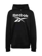 Reebok Sportsweatshirt 'Identity'  sort / hvid