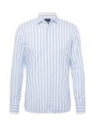 Hackett London Skjorte  lyseblå / hvid