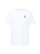 Wemoto Bluser & t-shirts 'Lobster'  rød / vinrød / hvid