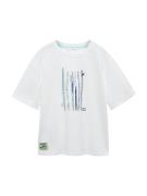 MANGO KIDS Shirts 'TABLAS'  blå / lysegrøn / sort / hvid