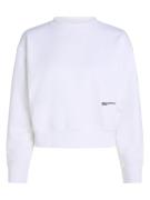 KARL LAGERFELD JEANS Sweatshirt  pink / sort / hvid