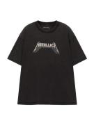 Pull&Bear Bluser & t-shirts 'METALLICA TOUR'  greige / mørkegrå / rød ...