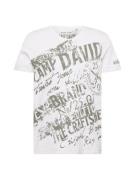 CAMP DAVID Bluser & t-shirts  grafit / hvid