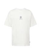 JACK & JONES Bluser & t-shirts 'OSCAR'  mørkeblå / hvid
