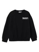 NAME IT Sweatshirt  brun / gul / pink / sort / hvid