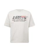 Low Lights Studios Bluser & t-shirts 'Motors'  lysegrå / rød / sort