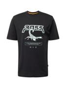BOSS Bluser & t-shirts 'TeScorpion'  pastelgrøn / sort