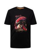 BOSS Bluser & t-shirts 'Tee Mushroom'  khaki / blodrød / knaldrød / so...