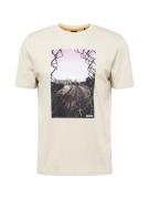 BOSS Bluser & t-shirts 'Urban'  beige / lilla / sort / hvid