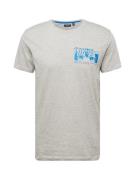 BRAVE SOUL Bluser & t-shirts 'HANAKO'  navy / grå-meleret