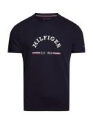 TOMMY HILFIGER Bluser & t-shirts  marin / mørkerød / hvid