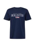 HOLLISTER Bluser & t-shirts 'COASTAL'  navy / royalblå / rød / hvid