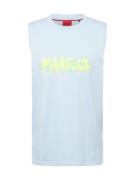 HUGO Bluser & t-shirts 'Dopical'  turkis / lyseblå / lemon