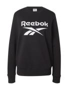 Reebok Sportsweatshirt  sort / hvid