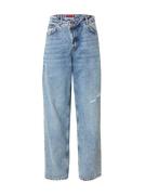 HUGO Jeans 'Gisanna'  blue denim / rød / sort