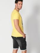 KOROSHI Bluser & t-shirts  gul / grå / mørkegrå / sort