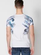 KOROSHI Bluser & t-shirts  lyseblå / sort / hvid