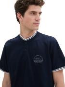 TOM TAILOR Bluser & t-shirts  mørkeblå / hvid