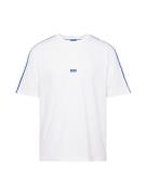 HUGO Bluser & t-shirts 'Neloy'  royalblå / hvid