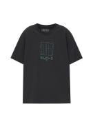 Pull&Bear Bluser & t-shirts  grå / grafit / jade / hvid
