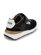 BOSS Sneakers  lysebrun / sort / hvid