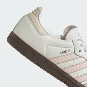 ADIDAS ORIGINALS Sneaker low 'Samba'  creme / lyserød / hvid