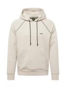 BOSS Sweatshirt 'Soody 1'  lysebeige / sort