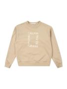 Calvin Klein Jeans Sweatshirt 'HERO'  beige / khaki