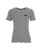 WE Fashion Bluser & t-shirts  sort / hvid