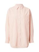 TOPSHOP Bluse  pastelrød / lys rød / hvid