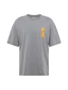 JACK & JONES Bluser & t-shirts 'JORMELT'  gul / grå / orange