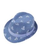 MAXIMO Hat  blue denim / lyseblå / hvid