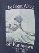 Pull&Bear Shirts 'OLA KANAGAWA'  himmelblå / mørkeblå