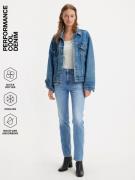 LEVI'S ® Jeans '724™ High Rise Straight Performance Cool'  blue denim ...