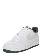 Nike Sportswear Sneaker low 'Air Force'  beige / mørkegrøn / hvid