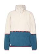 Iriedaily Pullover 'Holina'  petroleum / rød / offwhite