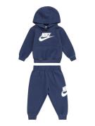 Nike Sportswear Joggingdragt  navy / hvid
