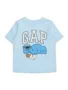 GAP Shirts  lyseblå / sort / offwhite
