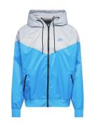 Nike Sportswear Overgangsjakke 'Windrunner'  blå / lysegrå