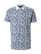 INDICODE JEANS Bluser & t-shirts 'Matzen'  navy / røgblå / pastelblå