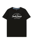 Jack & Jones Junior Shirts 'FOREST'  sort / hvid