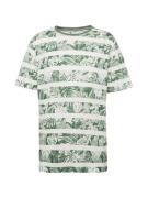 Jack's Bluser & t-shirts  mørkegrøn / hvid