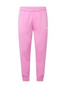 Nike Sportswear Bukser 'Club Fleece'  lys pink / hvid