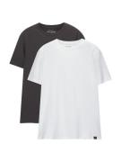 Pull&Bear Bluser & t-shirts  antracit / lysegrå