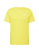 Nike Sportswear Bluser & t-shirts 'CLUB'  gul / hvid