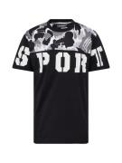 Plein Sport Bluser & t-shirts  grå / sort / hvid