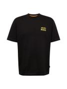 BOSS Bluser & t-shirts 'Records'  gul / mint / mørkelilla / sort