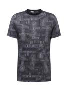 Karl Lagerfeld Bluser & t-shirts  lysegrå / sort