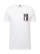TOMMY HILFIGER Bluser & t-shirts  marin / vinrød / hvid