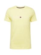 TOMMY HILFIGER Bluser & t-shirts  pastelgul / sort / hvid